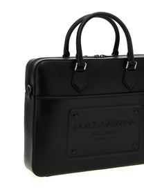Dolce&amp;Gabbana License Plate Handbag Black, view 3