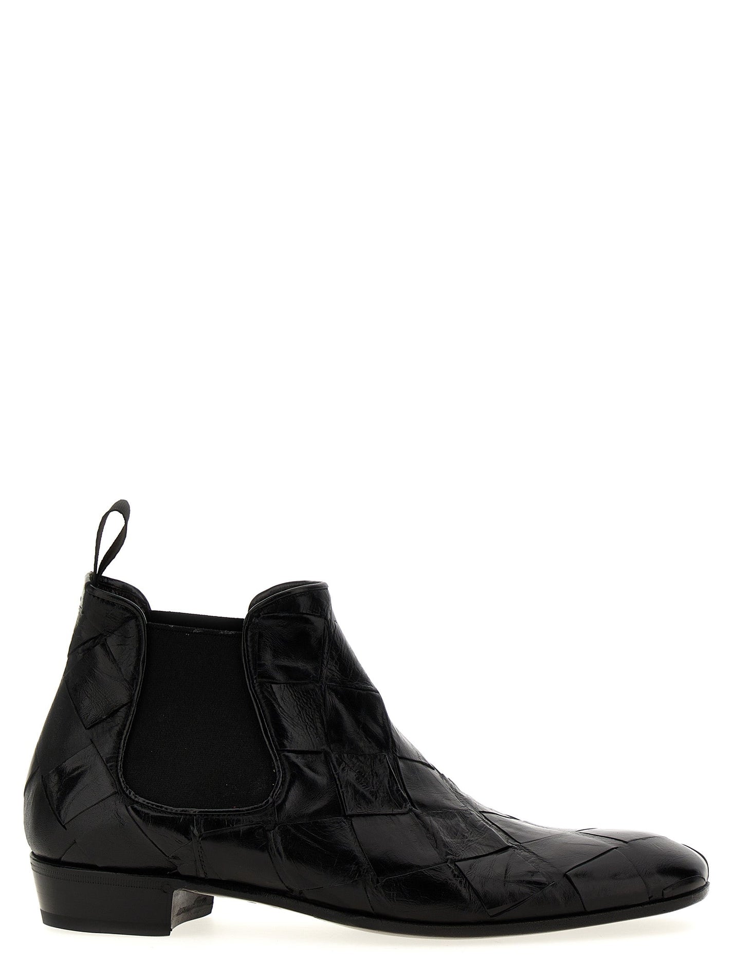 LIDFORT - LIDFORT - Braided leather ankle boots - Men’s Shoes