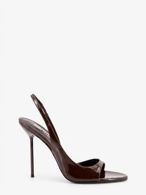 Paris Texas Women's Lidia Patent Leather Sandals Black