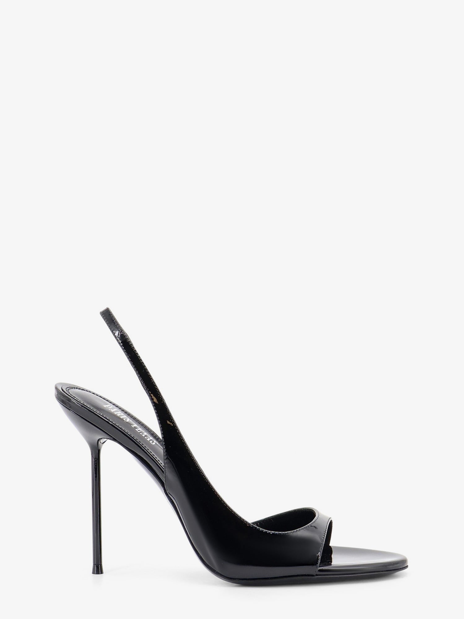 Paris Texas Women's Lidia Patent Leather Sandals Black