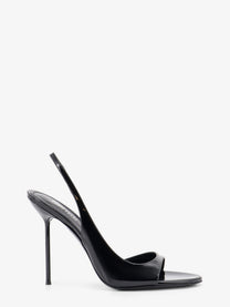 Paris Texas Women's Lidia Patent Leather Sandals Black