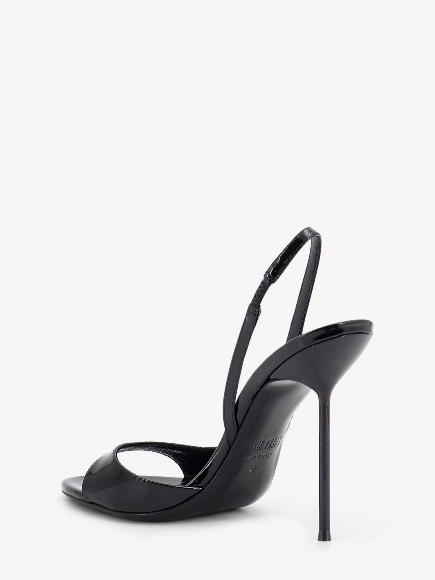 Paris Texas Women's Lidia Patent Leather Sandals Black