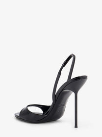 Paris Texas Women's Lidia Patent Leather Sandals Black