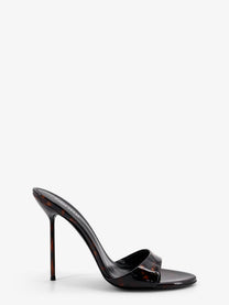 Paris Texas Women's Lidia Patent Leather Sandals Gold