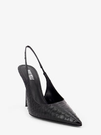 Paris Texas Women's Lidia Pump in Leather Black, view 2
