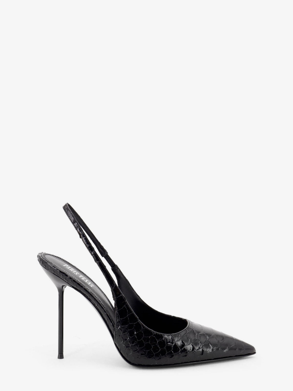 Paris Texas Women's Lidia Pump in Leather Black