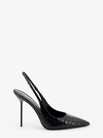 Paris Texas Women's Lidia Pump in Leather Black