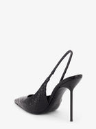 Paris Texas Women's Lidia Pump in Leather Black, view 3
