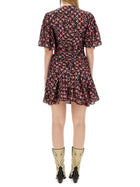 ISABEL MARANT Women's Lienne Dress Multicolor, view 3