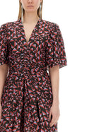 ISABEL MARANT Women's Lienne Dress Multicolor, view 4