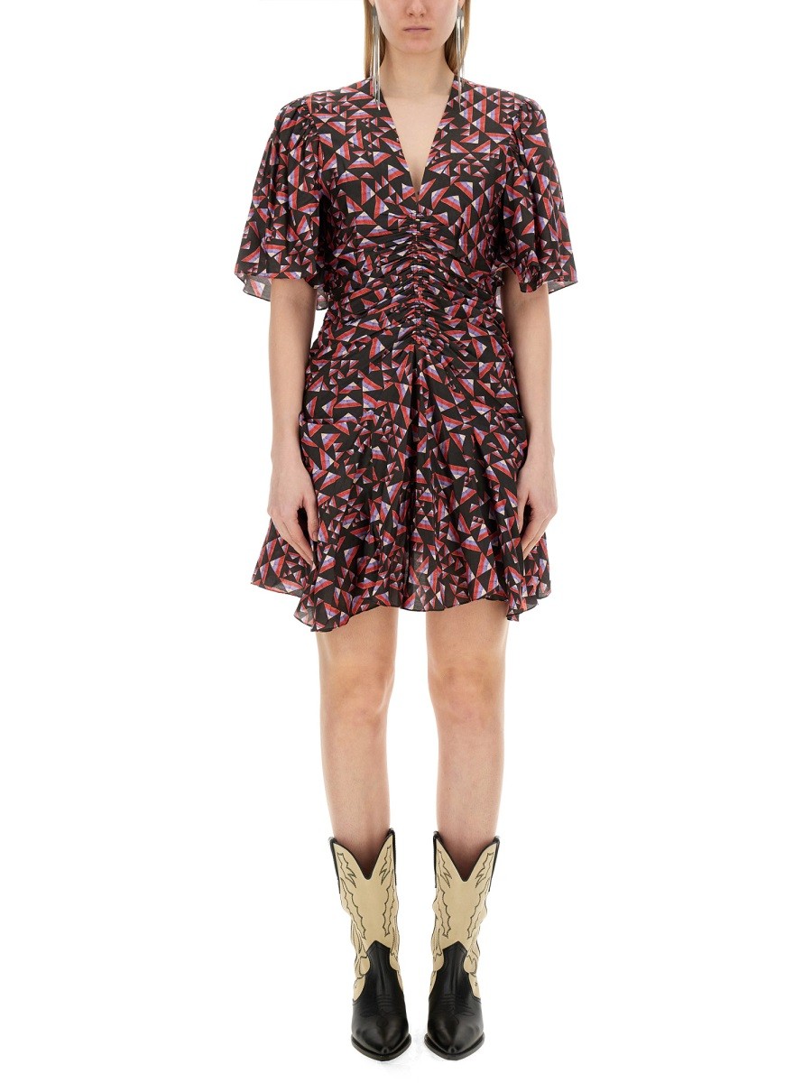 ISABEL MARANT Women's Lienne Dress Multicolor