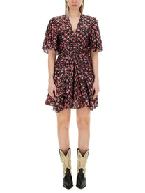 ISABEL MARANT Women's Lienne Dress Multicolor