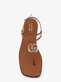 Gucci Women's Lifford Sandals Brown