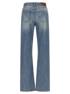 Gucci Light Blue High Waist Jeans Blue