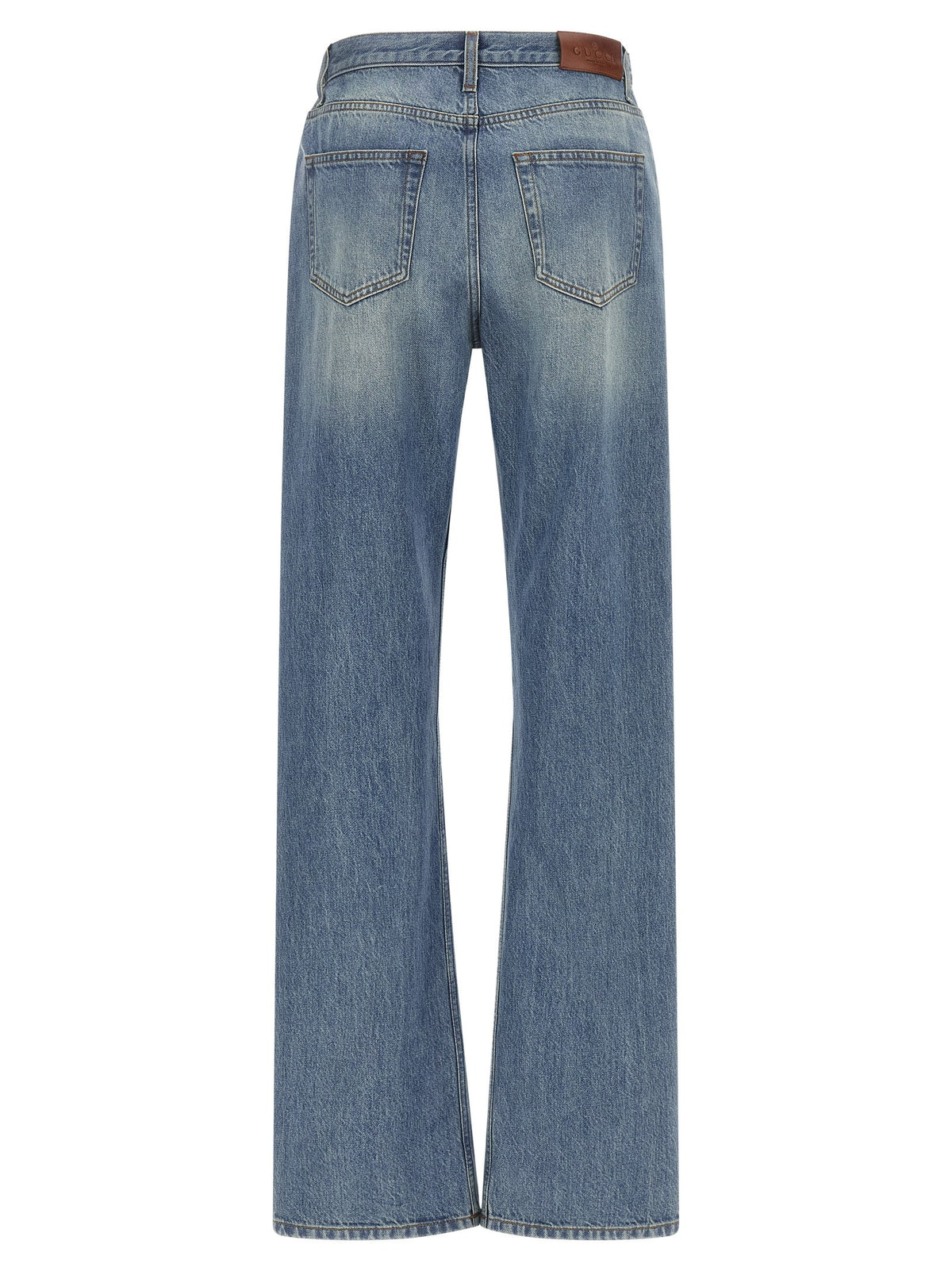 Gucci Light Blue High Waist Jeans Blue
