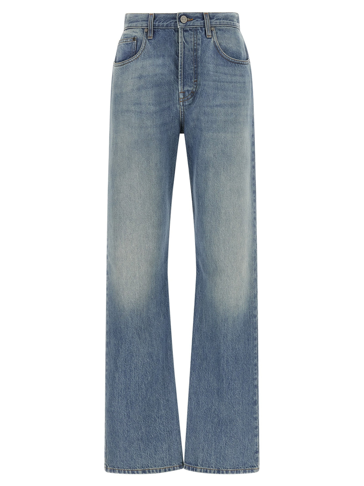 Gucci Light Blue High Waist Jeans Blue