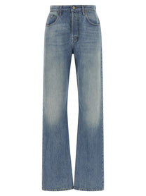 Gucci Light Blue High Waist Jeans Blue