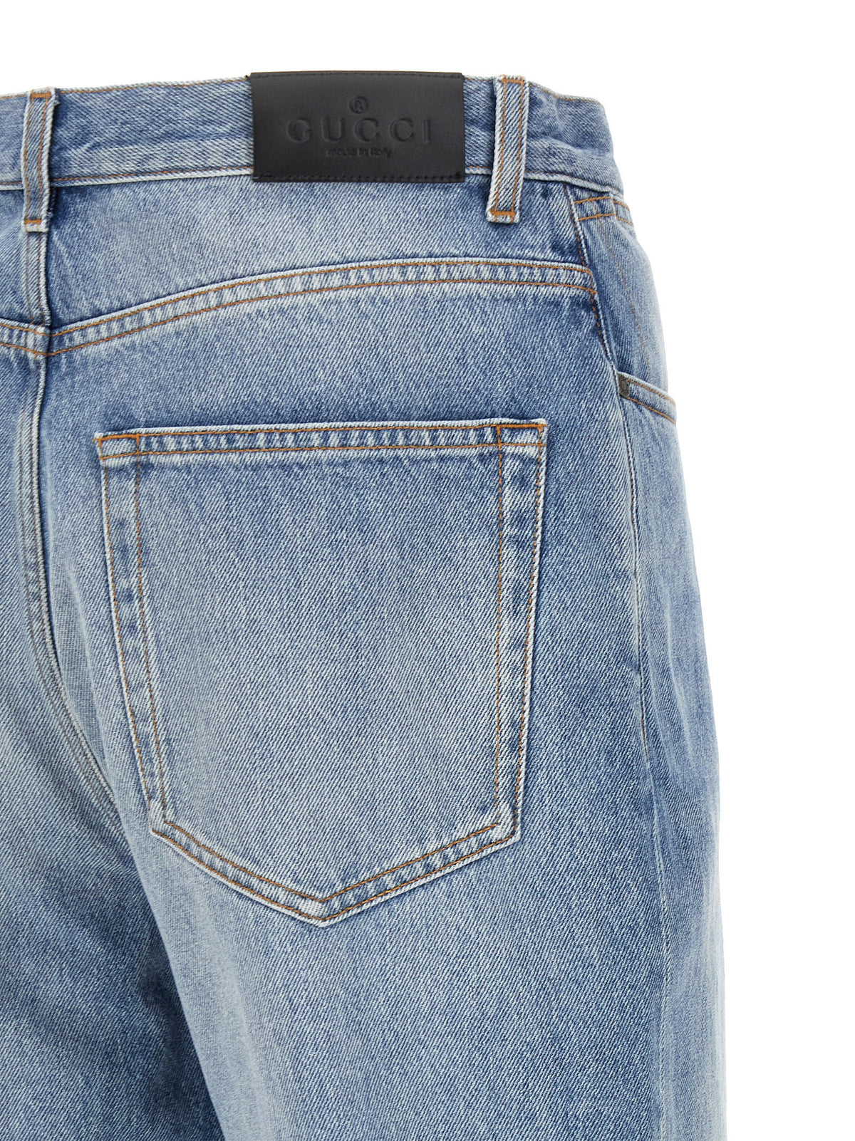 Gucci Light Blue Jeans Delavé Blue, view 4