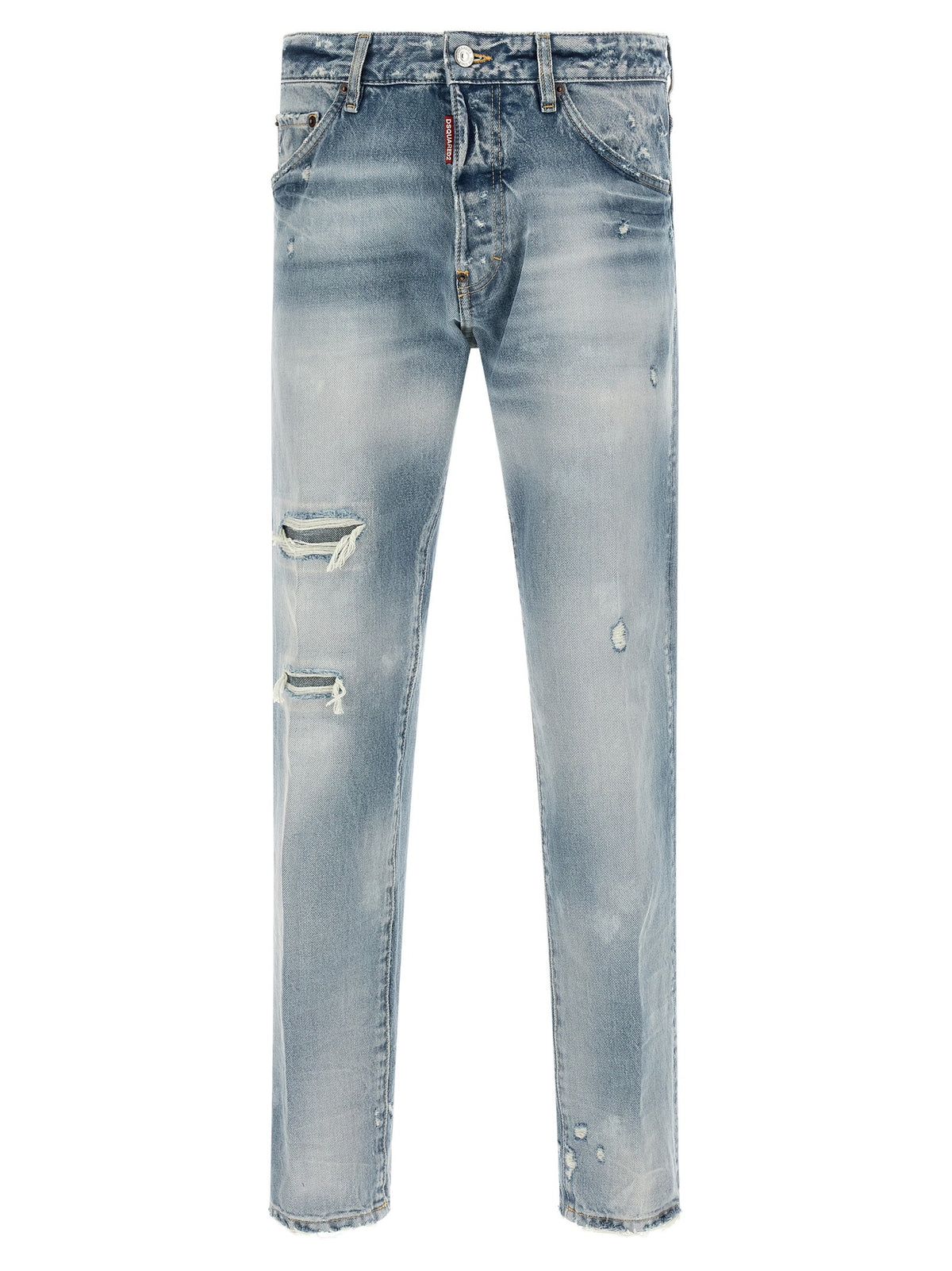 Dsquared2 Light Blue Teddy Jeans Blue