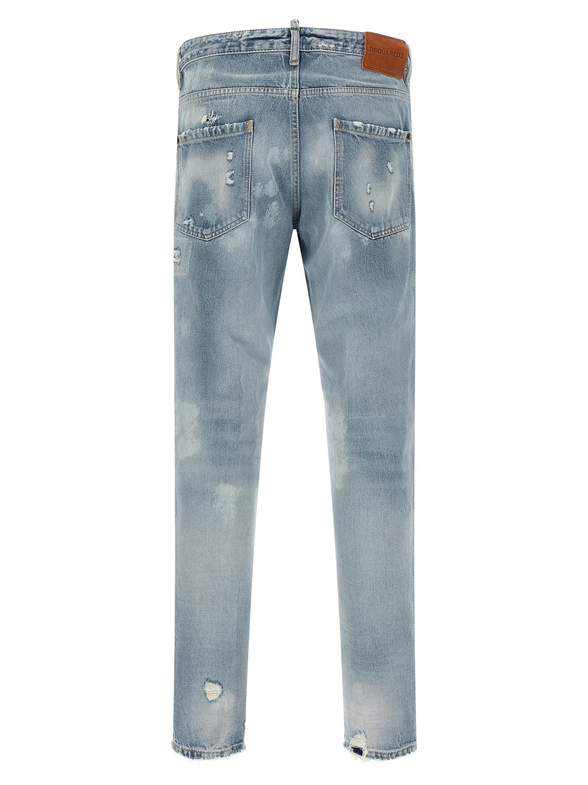 Dsquared2 Light Blue Teddy Jeans Blue