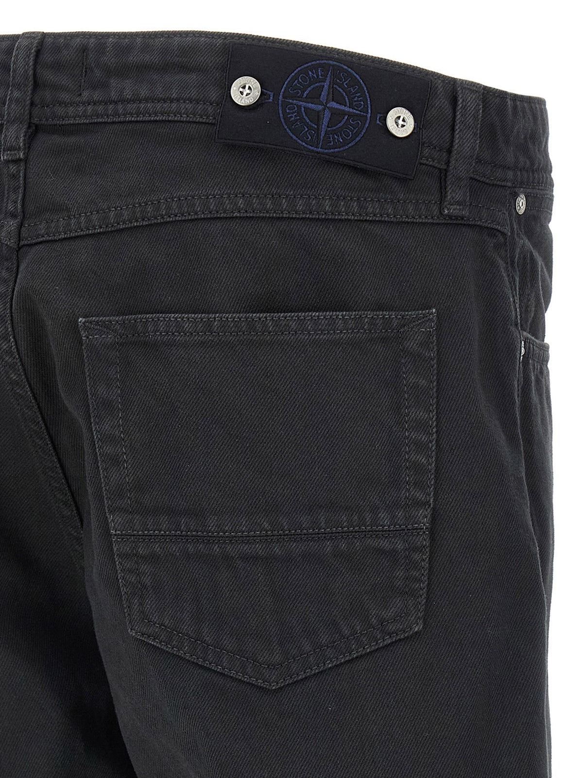 Stone Island Light Bull Denim Jeans Black