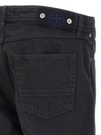 Stone Island Light Bull Denim Jeans Black