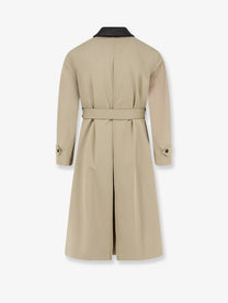 Bottega Veneta Women's Light Cotton Trench Sahara