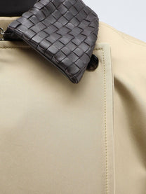 Bottega Veneta Women's Light Cotton Trench Sahara