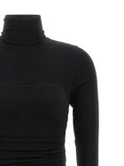 Elisabetta Franchi Light Jersey Dress Black, view 3
