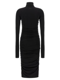 Elisabetta Franchi Light Jersey Dress Black