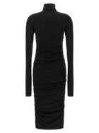 Elisabetta Franchi Light Jersey Dress Black, view 2
