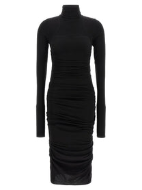 Elisabetta Franchi Light Jersey Dress Black
