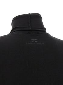 Elisabetta Franchi Light Jersey Dress Black