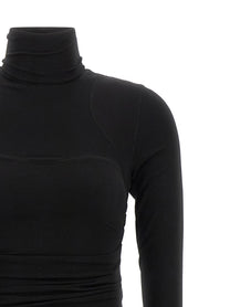 Elisabetta Franchi Light Jersey Dress Black