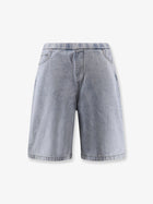 Entire Studios Men's Light Washed Denim Bermuda Shorts Blue