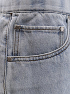 Entire Studios Men's Light Washed Denim Bermuda Shorts Blue, view 5