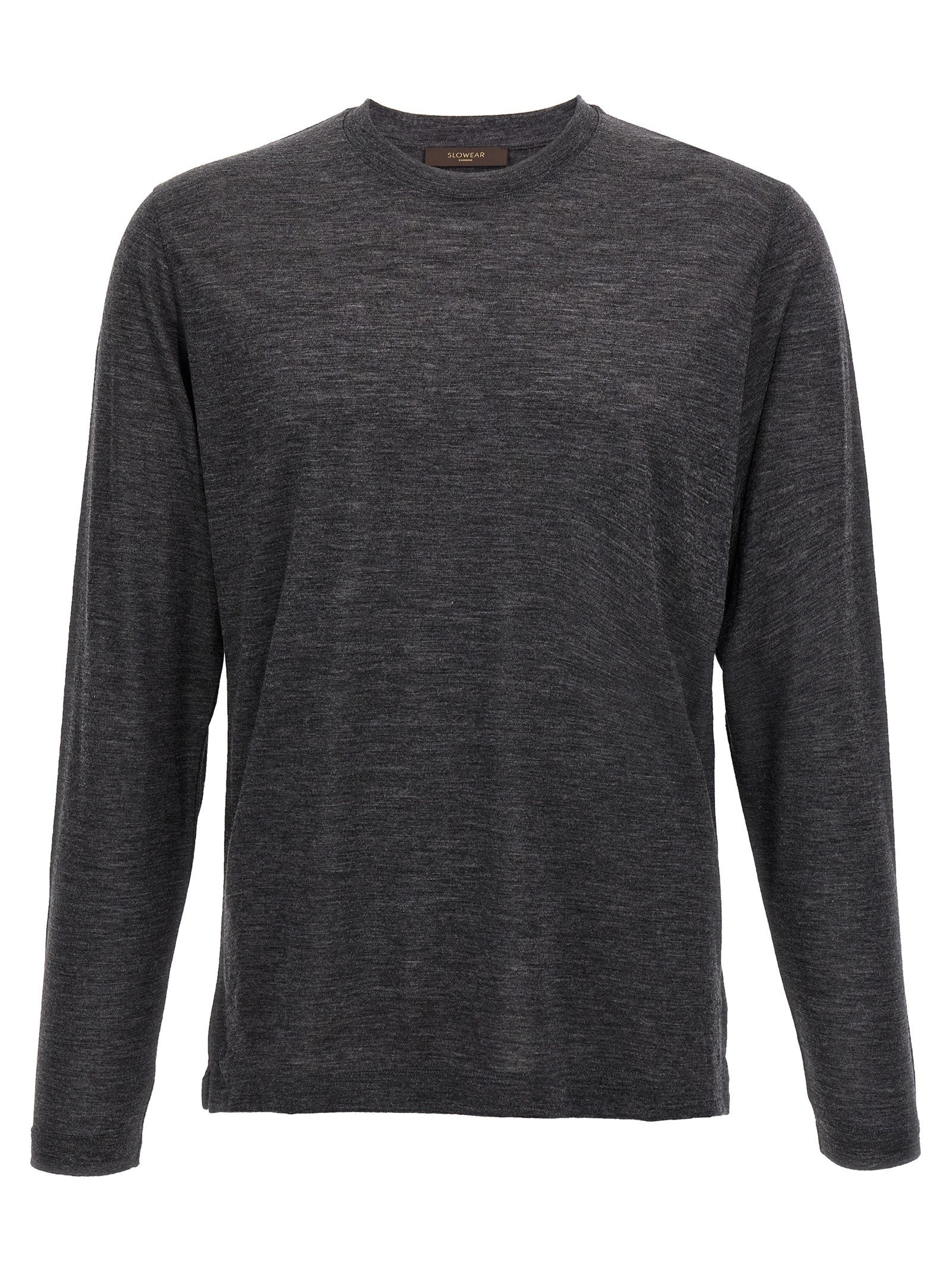 Zanone Light Wool Shirt Grey