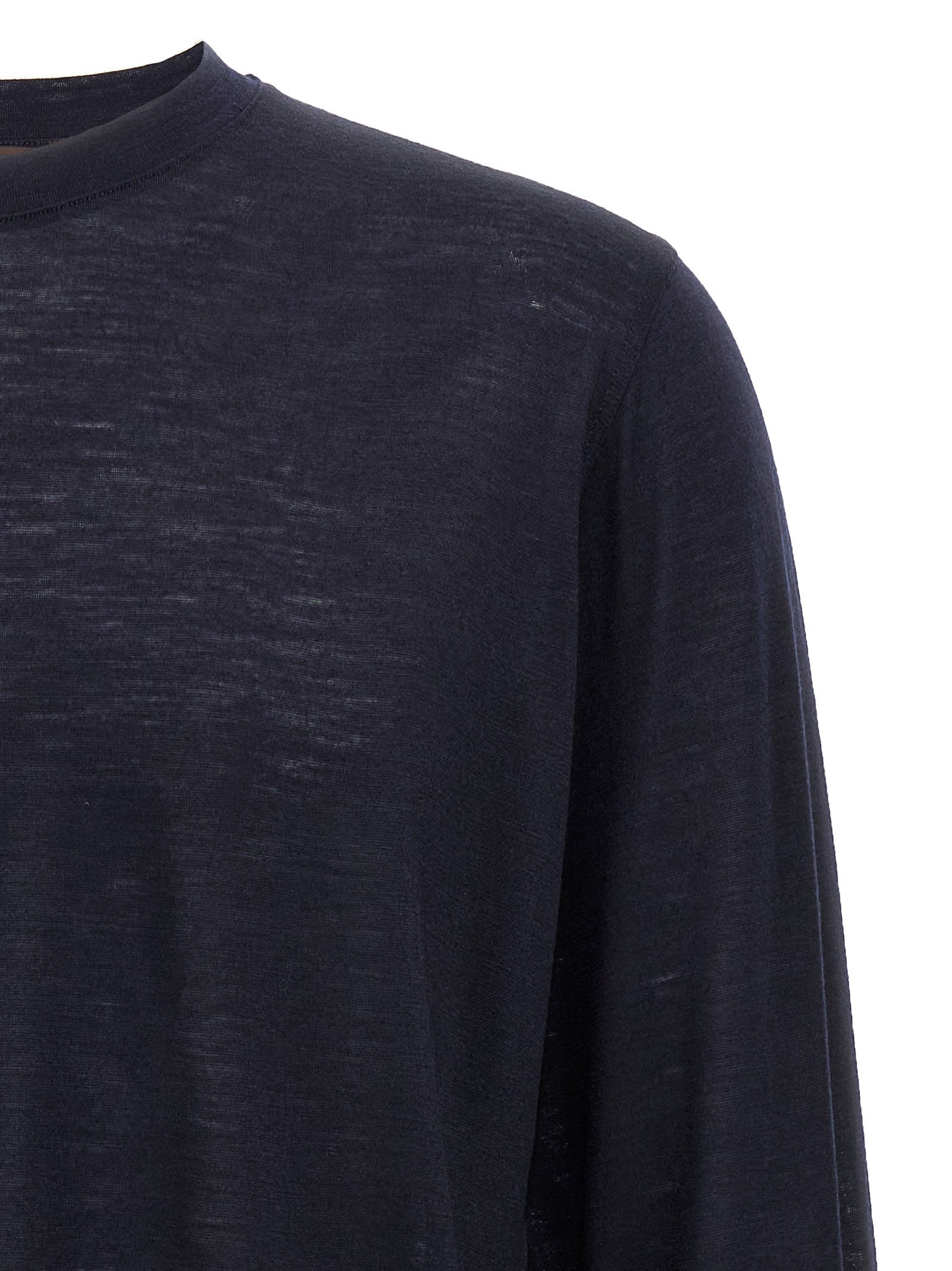 Zanone Light Wool Shirt Blue