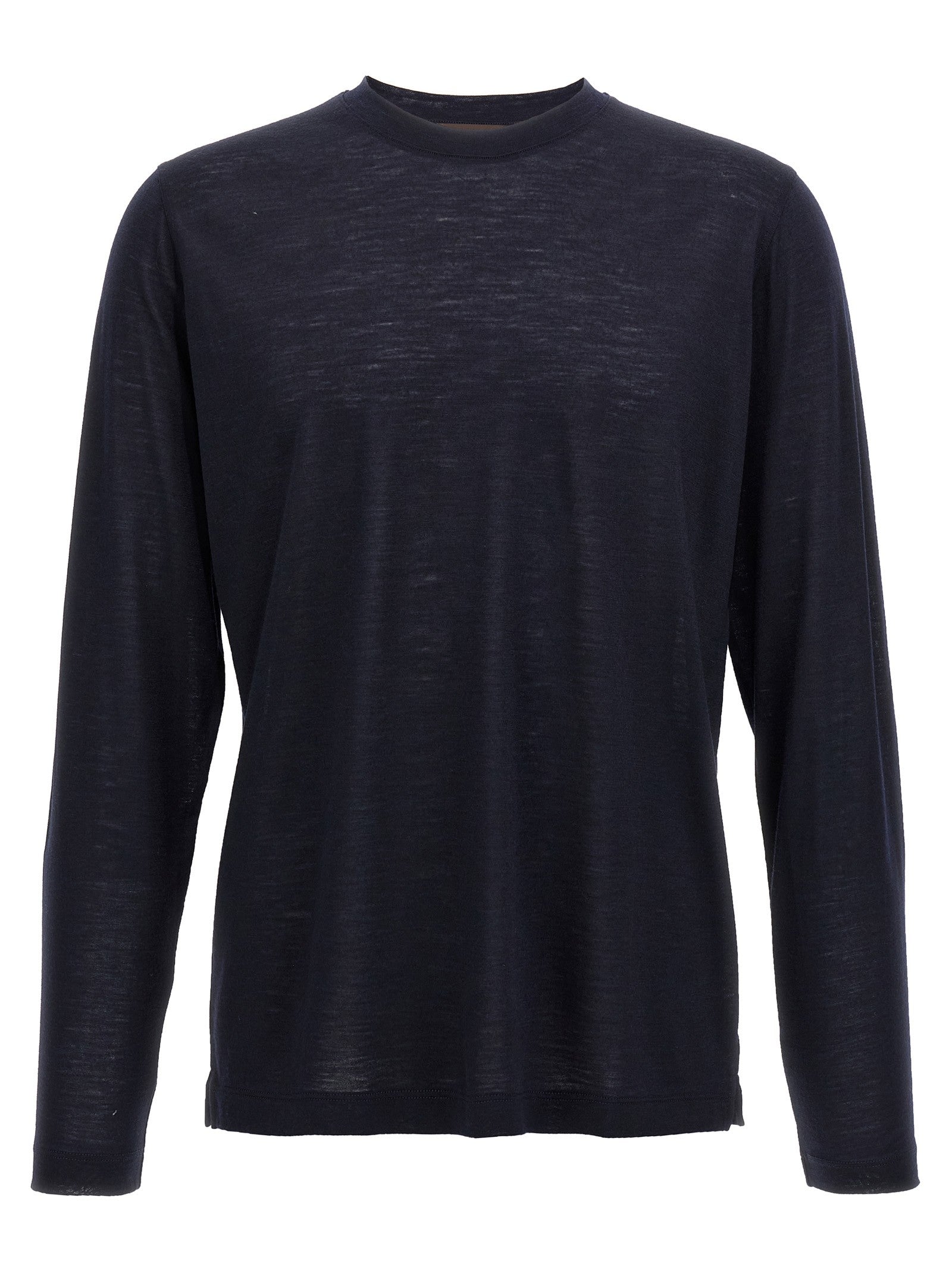 Zanone Light Wool Shirt Blue