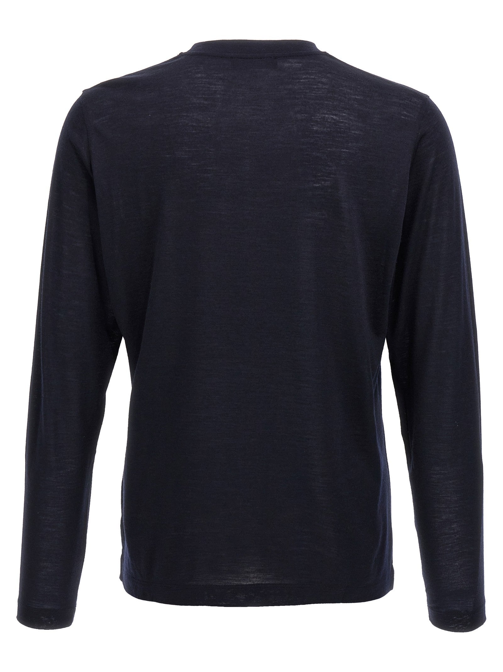 Zanone Light Wool Shirt Blue