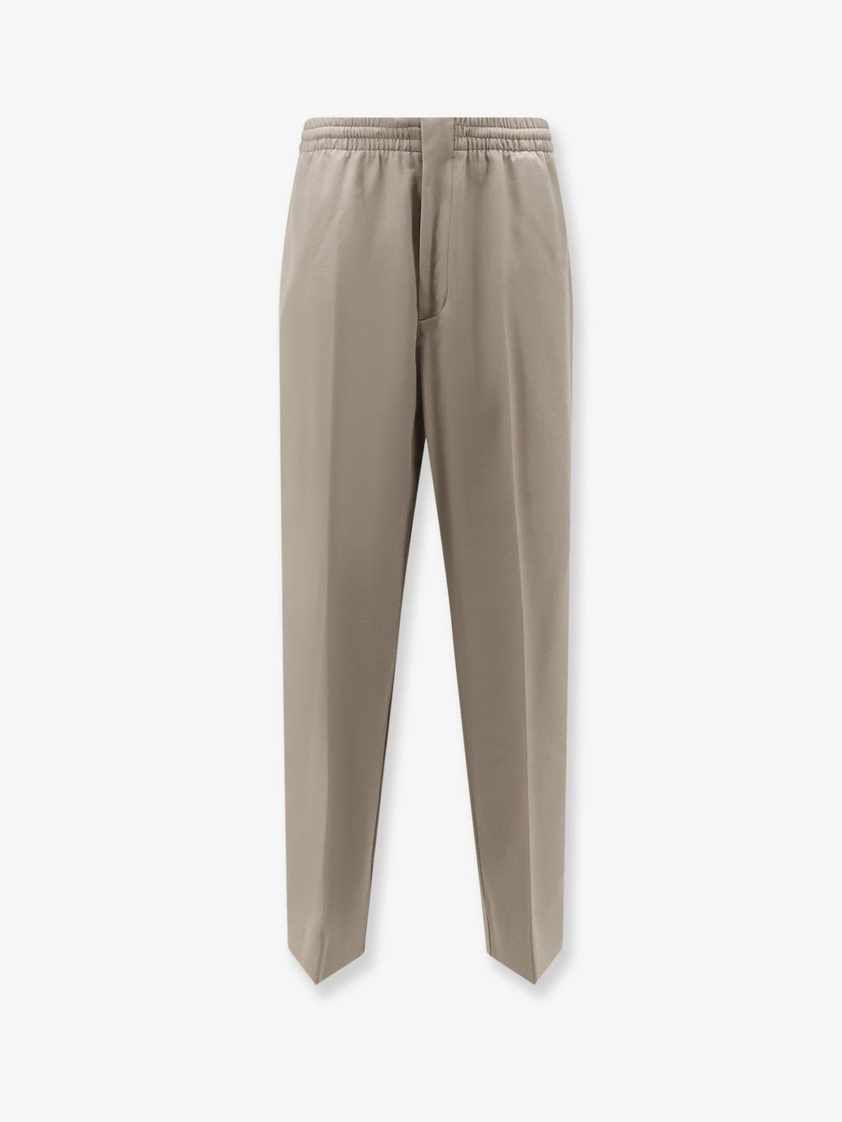Bottega Veneta Men's Light Wool Trousers Beige