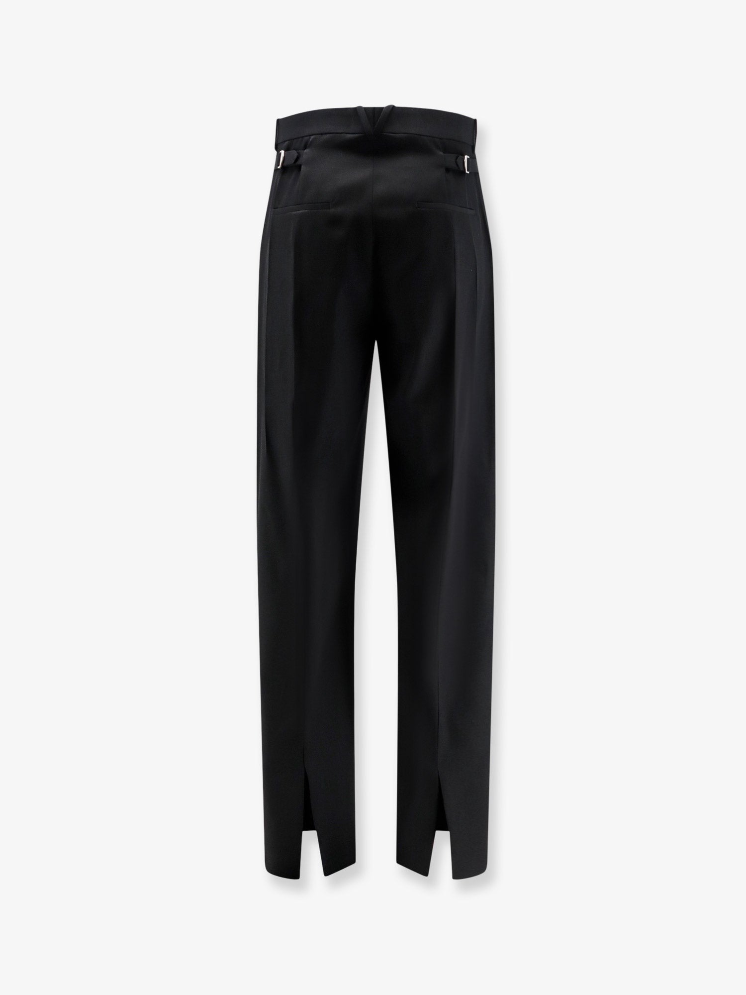 Bottega Veneta Men's Light Wool Trousers Black