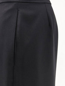 Gucci Women's Light Wool Trousers Black