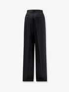 Tom Ford Women's Light Wool Tuxedo Trousers Black, view 2