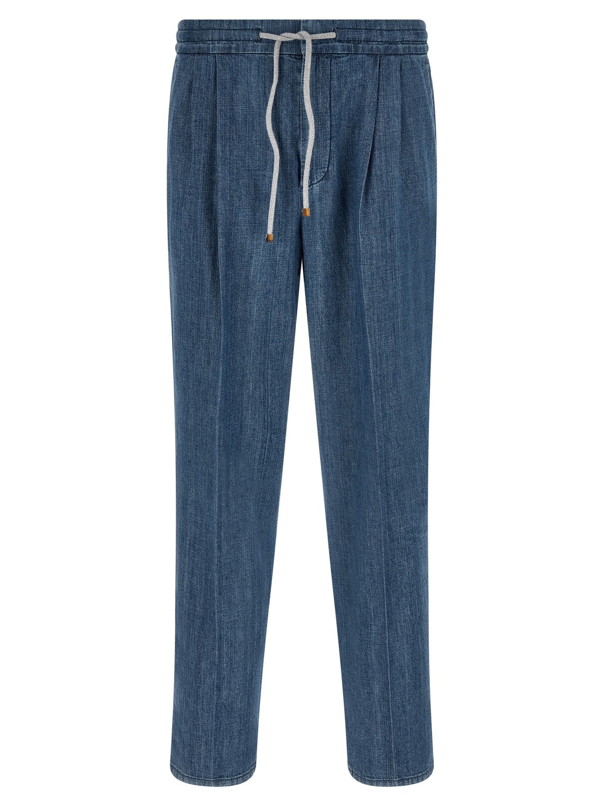 Brunello Cucinelli Lightweight Denim Jeans Blue