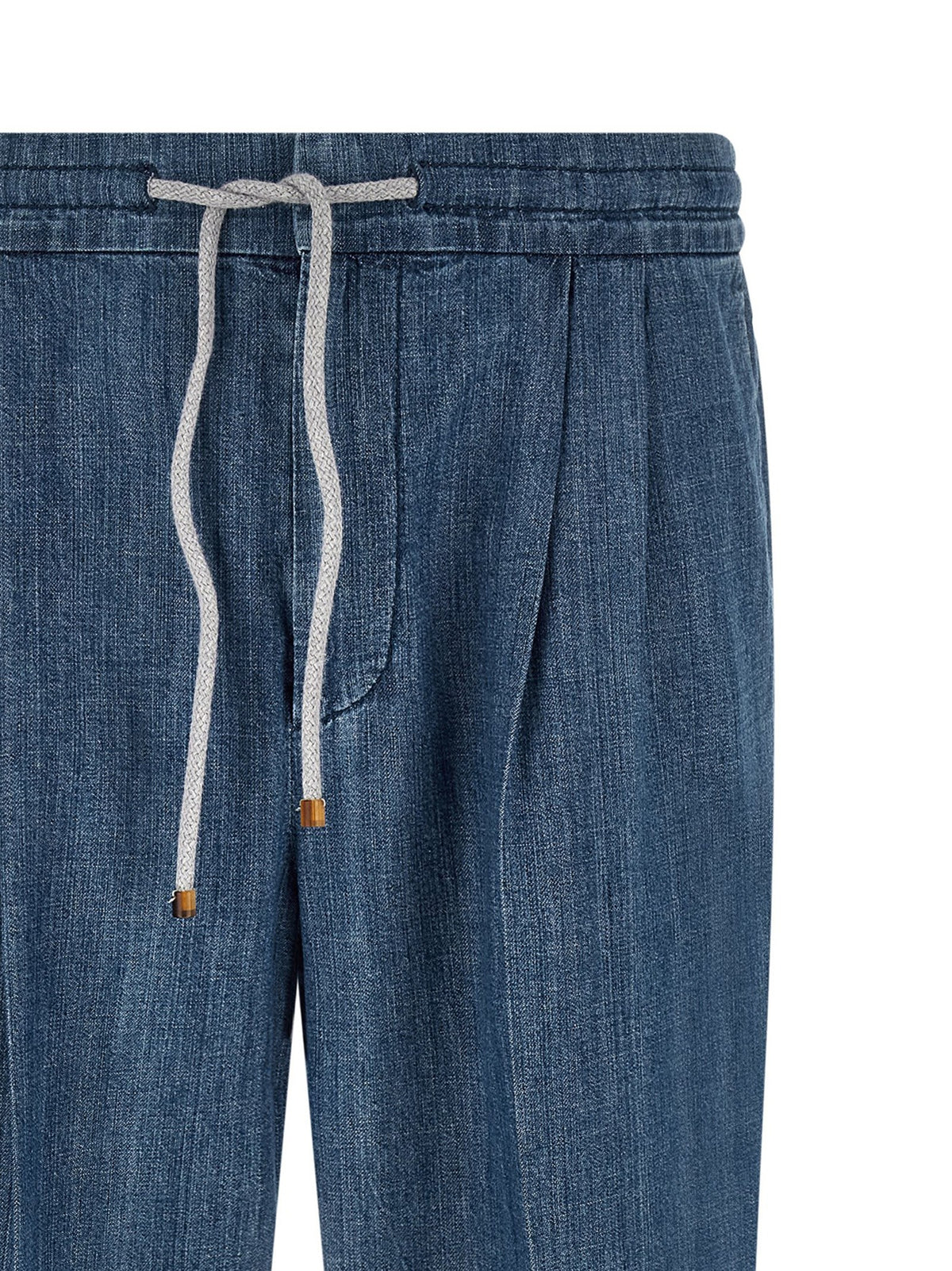 Brunello Cucinelli Lightweight Denim Jeans Blue