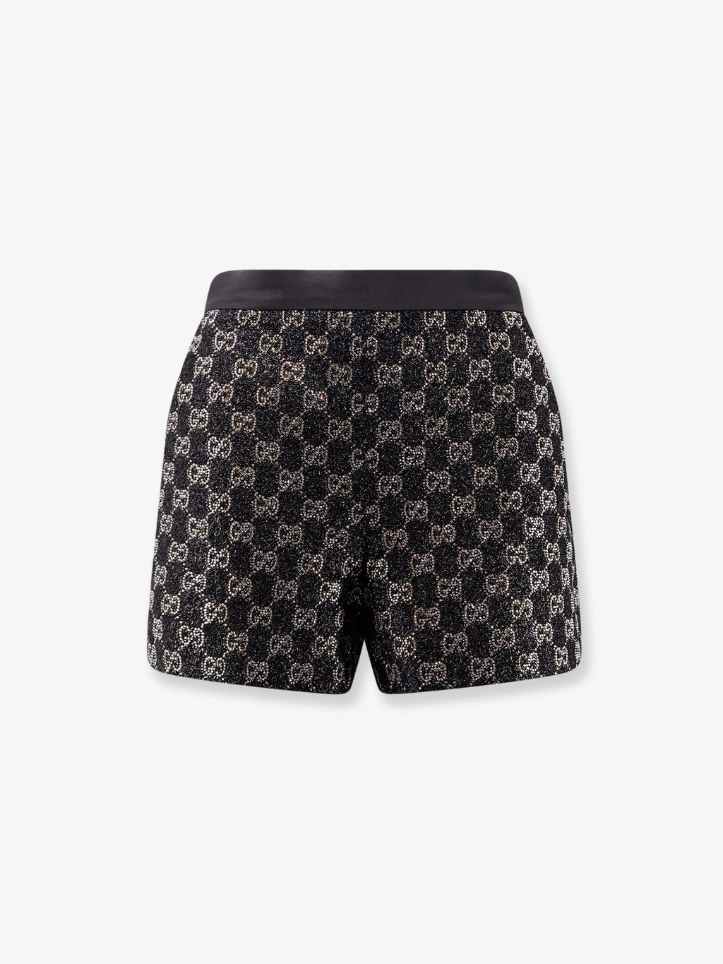 Gucci Women's GG Lamé Tweed Shorts Black