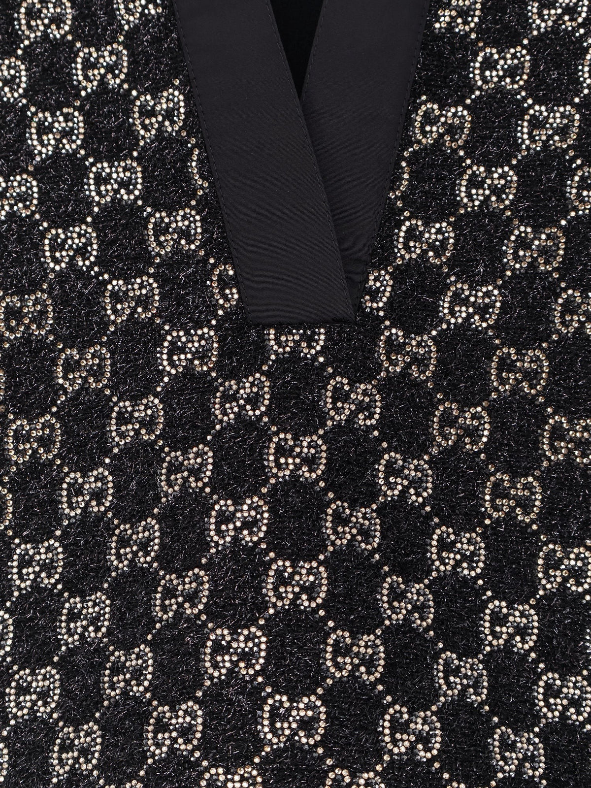 Gucci Women's GG Crystal Top Black, view 5