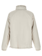 Brunello Cucinelli Lightweight Nylon Jacket White, view 2