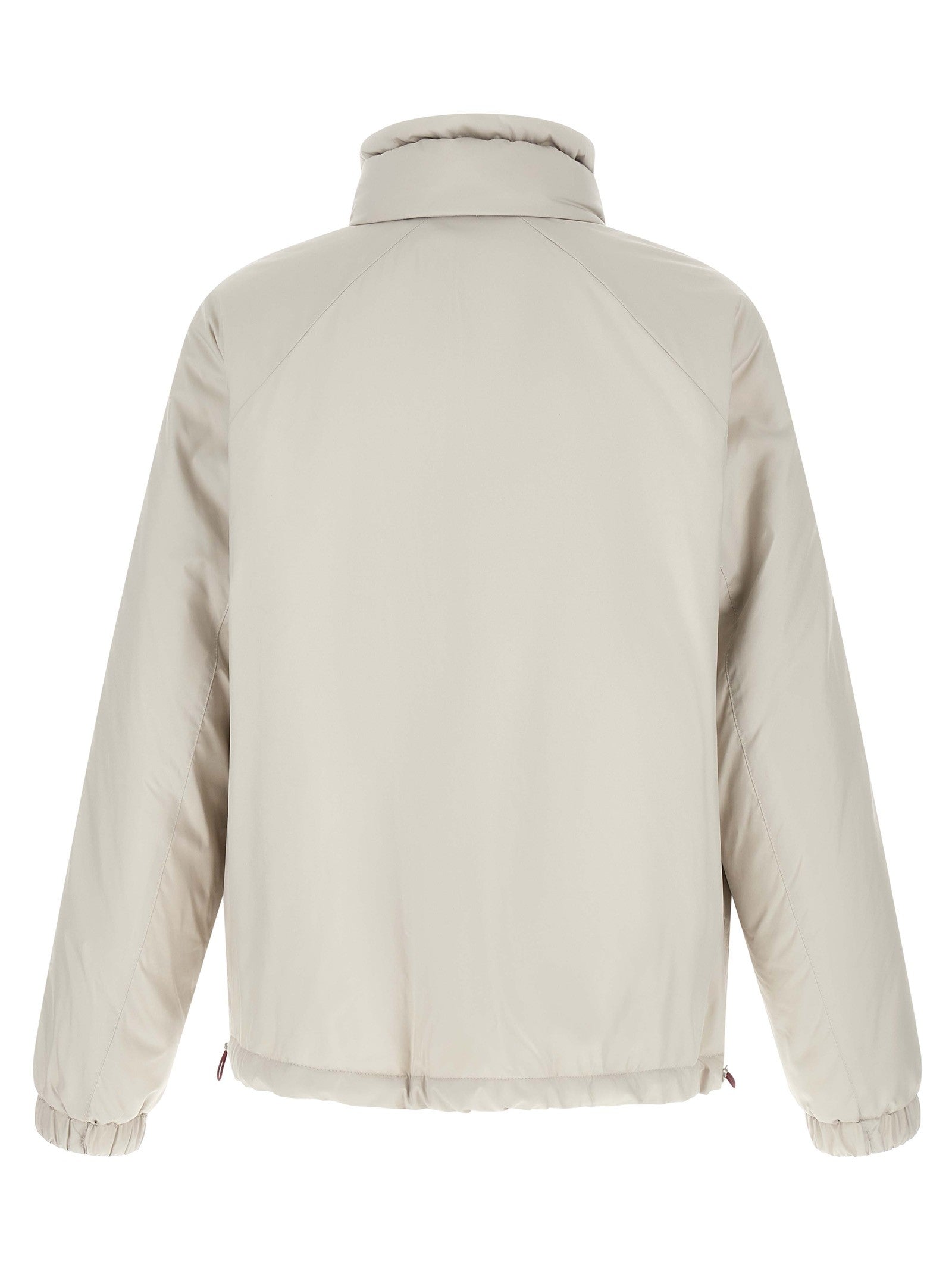 Brunello Cucinelli Lightweight Nylon Jacket White